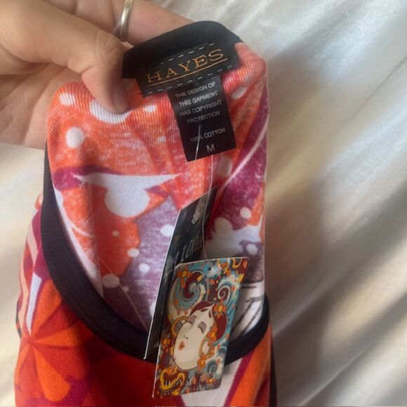 Hayes Deadstock with tags euro orange top - Picture 6 of 6